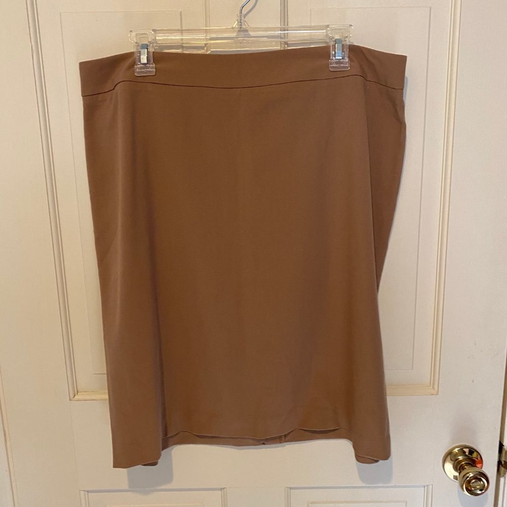 Zac & Rachael Khaki Skirt Size 18 - Picture 2 of 4